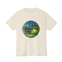Adirondacks Camping Luna Moth HD Cotton T-Shirt