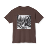 Bigfoot Selfie Unisex HD Cotton T-shirt