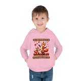 Sweet Fall Foxes Toddler Pullover Fleece Unisex Hoodie