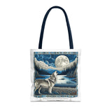 Wolf Native Poly Tote Bag