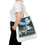 Wolf Native Poly Tote Bag