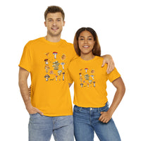 Shrooms, Groovy Shrooms Unisex 100% Cotton Tee