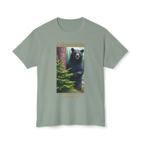 Adirondack Black Bear Hide n Seek HD Cotton T-Shirt