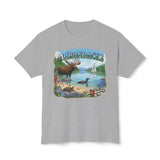 Adirondacks Walter the Moose Lakeside HD Cotton T-Shirt