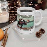 Teddy Roosevelt Adirondacks Moose Coffee Ceramic Mug (11oz or 15oz)