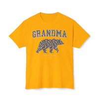 Grandma Bear Calico HD Cotton T-Shirt