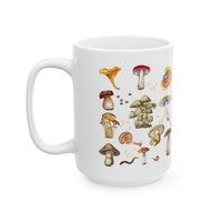 Mushrooms Ceramic Mug (11oz or 15oz)