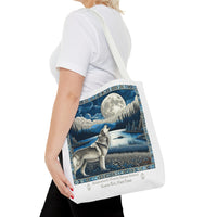 Wolf Native Poly Tote Bag