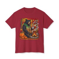 Beary Cozy Campfire HD Cotton T-Shirt