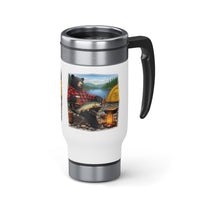 Wild Woodsman 14oz Stainless Steel Travel Mug with Handle