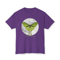 Luna Moth Moon HD Cotton T-Shirt