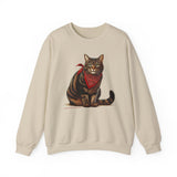 Mr. Willie Cat Unisex Heavy Blend Crewneck Sweatshirt