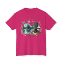 Adirondacks Folky Black Bear HD Cotton T-Shirt