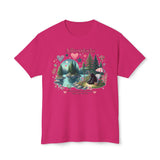 Adirondacks Folky Black Bear HD Cotton T-Shirt