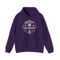 Adirondack North Shore Supply White Logo Unisex Heavy Blend Hoodie