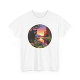 Black Bear Sunset Unisex 100% Cotton Tee