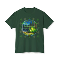 Adirondacks Camping Luna Moth HD Cotton T-Shirt
