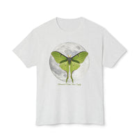 Luna Moth Moon HD Cotton T-Shirt