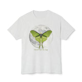 Luna Moth Moon HD Cotton T-Shirt