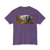 Adirondacks Woods Waters Wild Peaks Black Bear HD Cotton T-Shirt