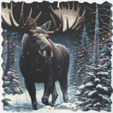 Magical Holiday Moose Unisex Heavy Blend Hoodie