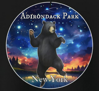 Adirondack Park Dancing Bear Unisex Hoodie