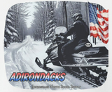 Snowmobile the Adirondacks USA Unisex Heavy Blend Hoodie