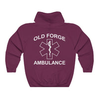 Old Forge EMS / Ambulance Unisex Heavy Blend™ Hooded Sweatshirt - Authorized member purchase only