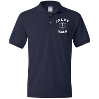 Navy Blue Inlet EMS Jersey Polo Shirt